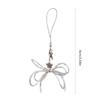 Stylish Bowknot Phone Lanyard Wrist Strap Star Butterfly Bow Phone Charm Antilost Cellphone Strap Hanging Rope Keychain