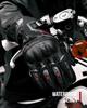 RIDEIRON Motorrad Smartphone Kalthandschuhe, Winter, Wasserdicht, Kompatibel, Wetter, Winddicht, Schützend, Fleecefutter, Rutschfest