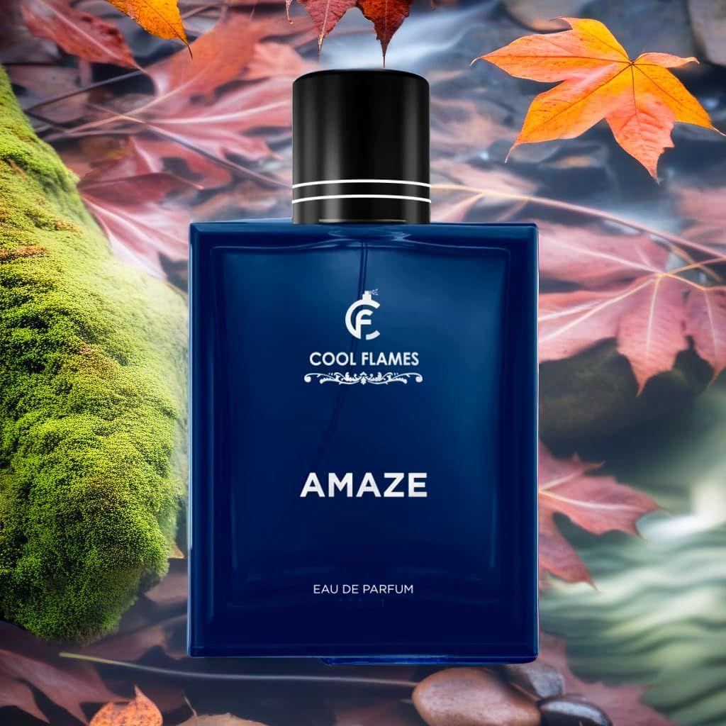 Luxury Amaze Unisex Eau De Parfum with Bergamot, Patchouli, Lavender & Cedar, Premium Long Lasting Citrus & Spicy Fragrance Scent Perfume