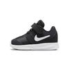 Nike Downshifter 7 Slip Resistant Cushioning Low top Running Shoes Black White Infant And Toddler 869974-001