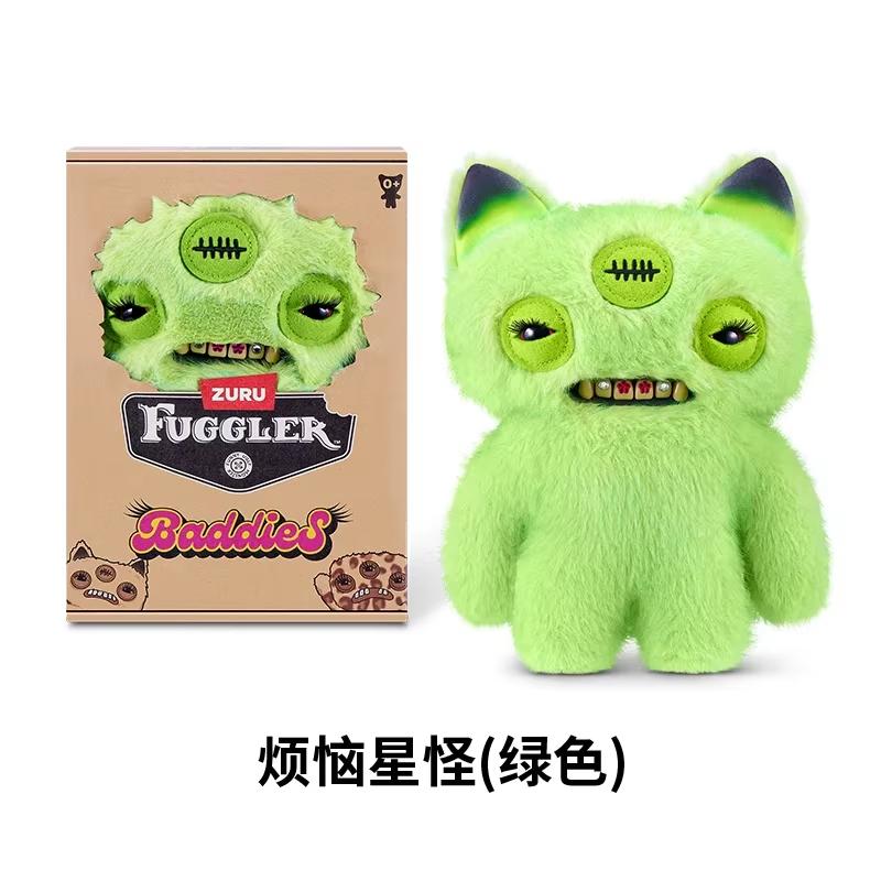 Neu Echtes Fuggler Lustiges Hässliches Monster Sassy Squad Serie Blind Box Sammlerstück Plüsch Schreibtischdekoration Niedliches Spielzeug Überraschungsgeschenk