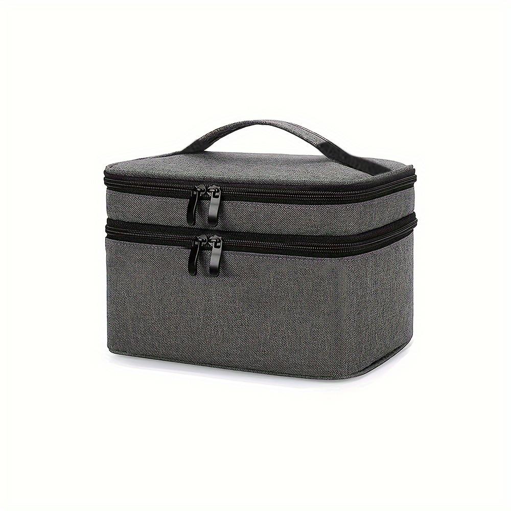 

Органайзер для лекарств, сумка для хранения, семейная аптечка первой помощи, сумка-органайзер для флаконов с таблетками для экстренных лекарств, пустая серый