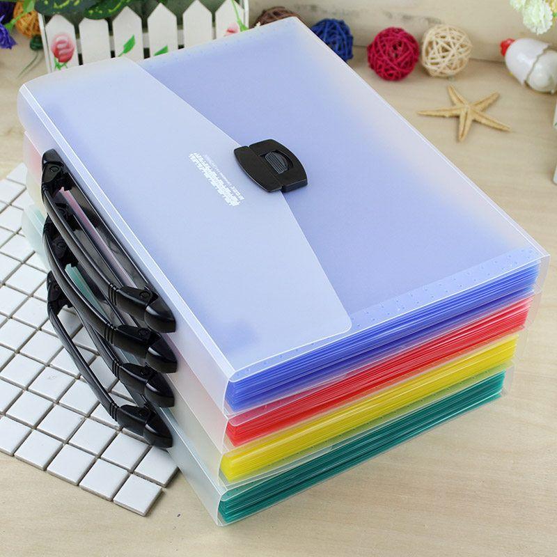 Chenguang File Holder Folder Multi-Layer Male and Female Students Satchel Information Bag Briefcase Paper Paper Stationery