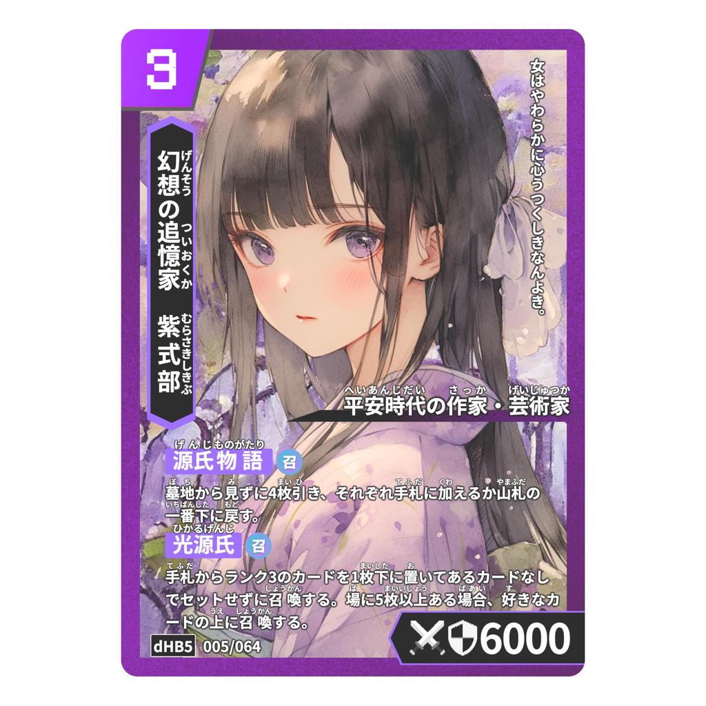 Hi!story (Highst) History Card Game Starter Deck Set: Heian/Kamakura Vs. Bakumatsu/Meiji (2 Players, Ages 10 and Up, Designed by University of Tokyo S