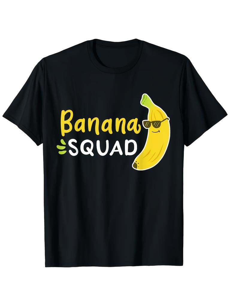 Banana Banana Lover Fruit Summer Vacation T Shirt Unisex Crew Neck T-Shirt - Comfortable And Breatha