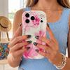 Watercolor Hibiscus Shell Wavy Edge Phone Case For iPhone 17 16 15 14 13 12 11 8 7 Plus Pro Max Floral Bumper Cover
