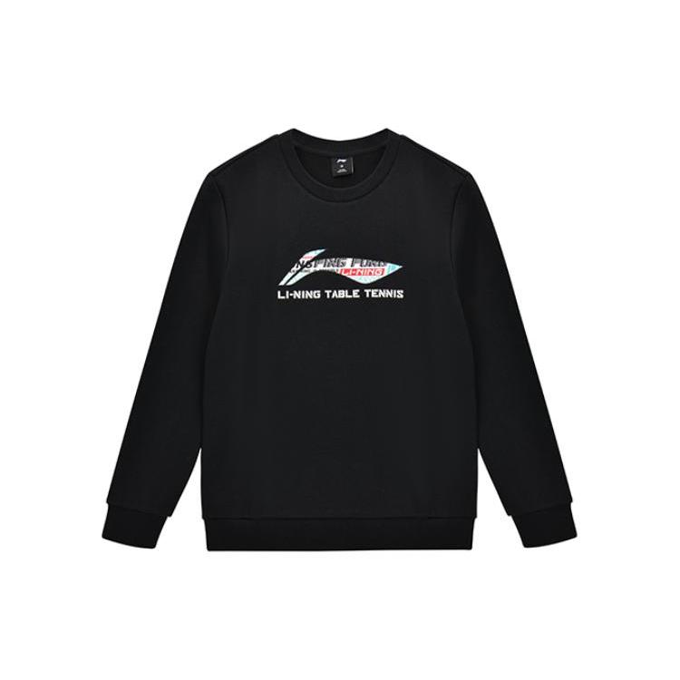 Li Ning Table Tennis Collection Sweatshirt Unisex Black AWDT281-2 XL
