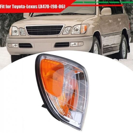 Для Lexus LX470 1998~07 Правая передняя угловая боковая указатель поворота бампера Лампа