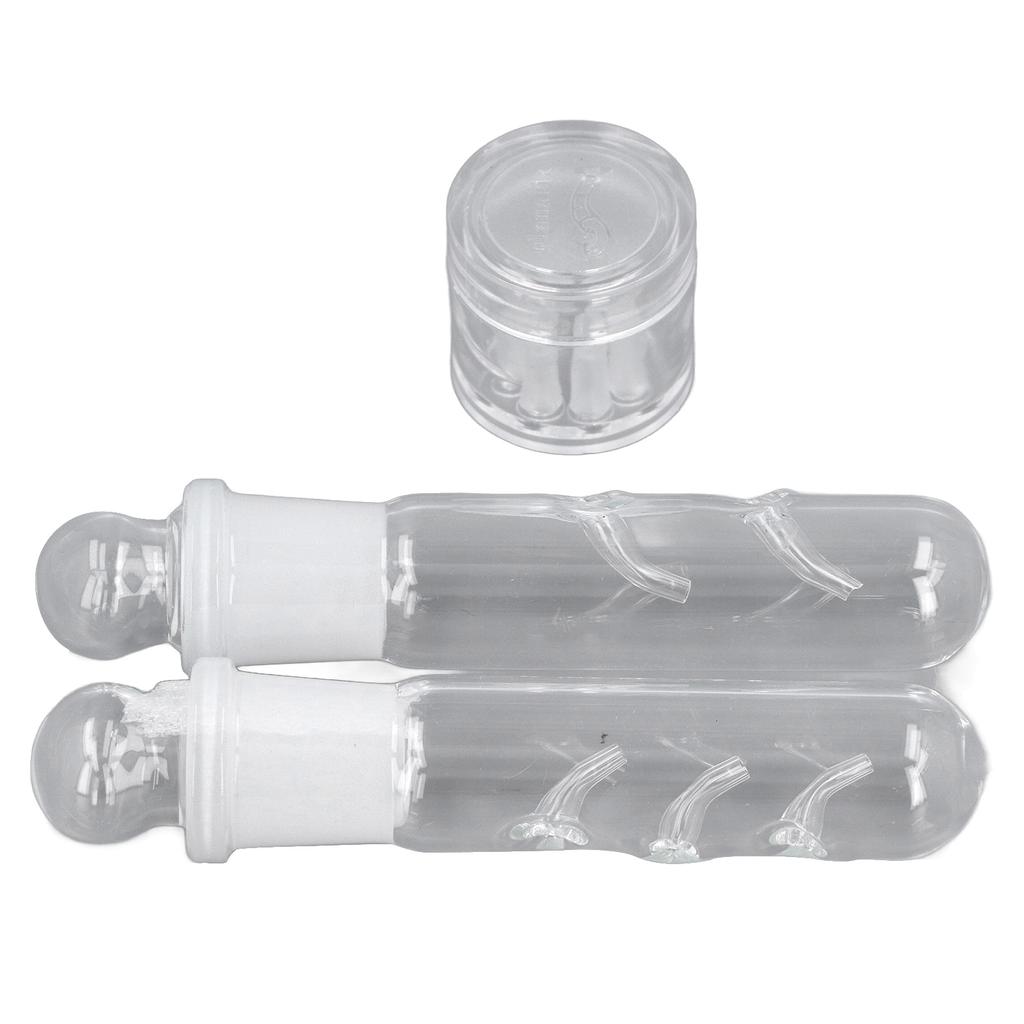 Planaria Trap Transparent Glass Easy To Use 2 Hole 3 Hole 8 Hole Planaria Catcher for Fish Tank