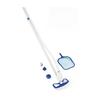 Pool Cleaning Kit - Bestway - AquaClean 92839 - Vacuum Cleaner - Skimmer Net - Adjustable Pole