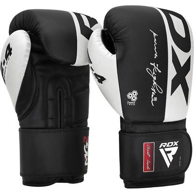 RDX REX F4 Boxningshandskar Svart/Vit 12oz