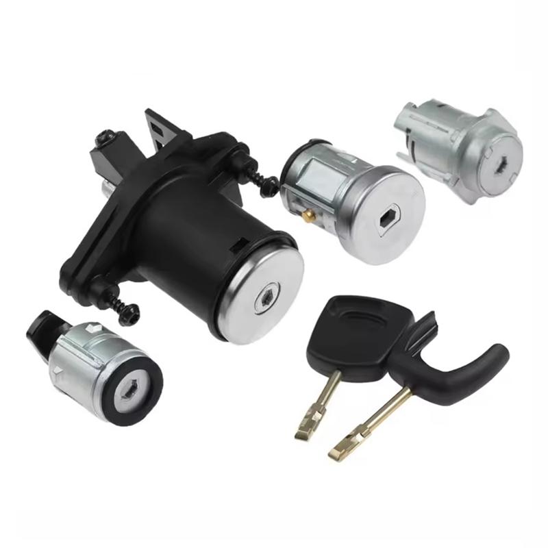 A28G-For Ford Fiesta Mk5 Fusion(Cbk) 2003- Car Ignition Key Switch Cylinder Lock With Keys 1479660 2S61a22050bm Lhd