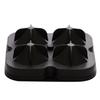 4 Cups Ball Shape 3D Ice C ube  Silicone Maker Tray