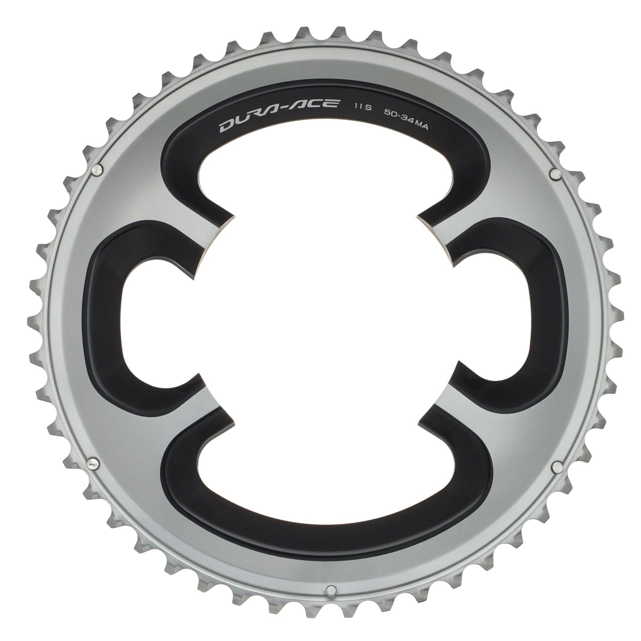

SHIMANO Repair Parts Chainring with Hook Teeth 50T-MA (for 50-34T) FC-9000 Y1N298080