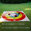 Sandbag Throwing Game - Fun team activities for sports competitions, family gatherings, and holiday parties, including 3 randoml