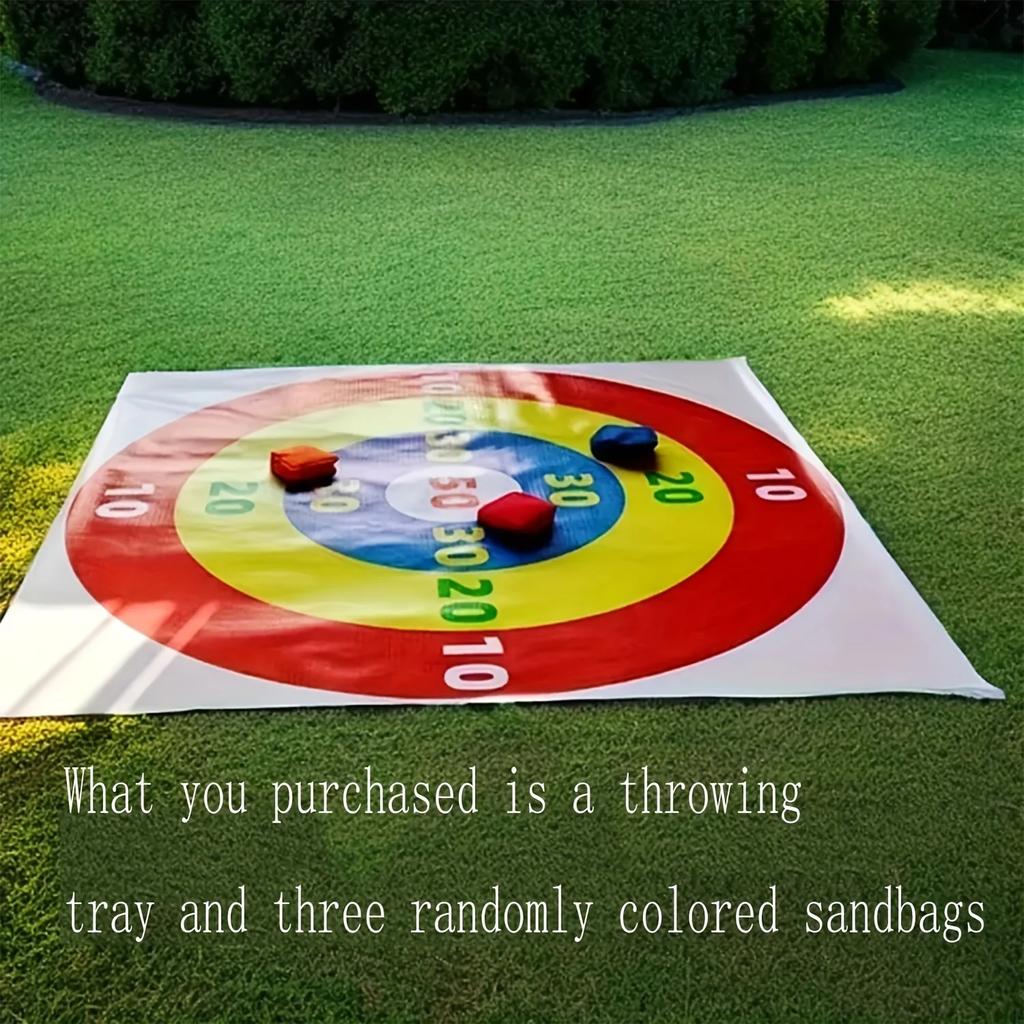 Sandbag Throwing Game - Fun team activities for sports competitions, family gatherings, and holiday parties, including 3 randoml
