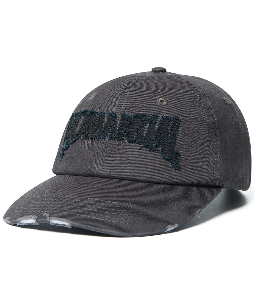 Nomaenyueol N.P Damaged Ball Cap - Charcoal