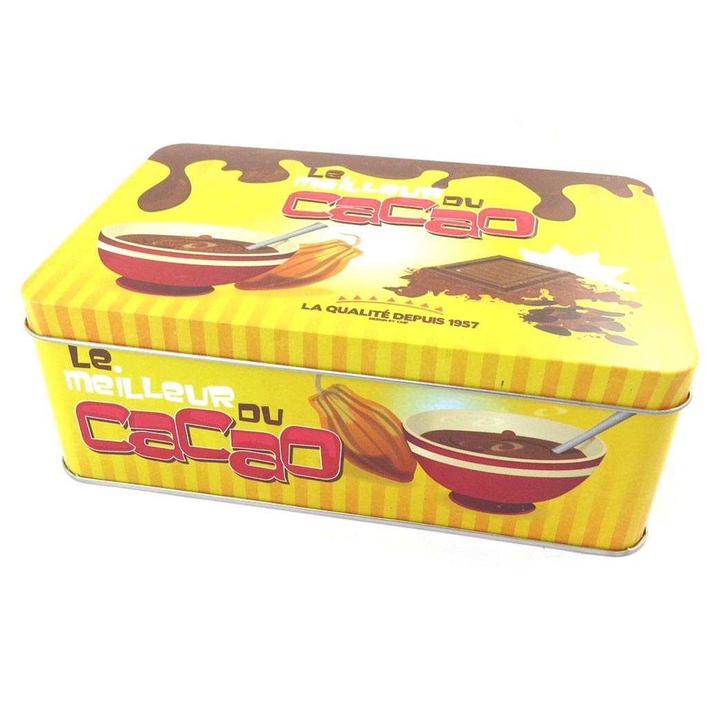 Les Trésors De Lily [N2686] - Cutie de zahăr „Le Meilleur du Cacao” galben maro