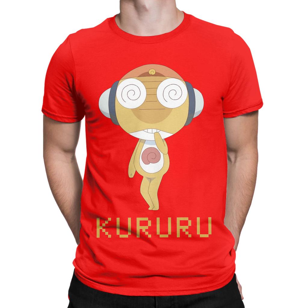 Men Womens TShirt Sgt Frog Keroro Major Kururu Reporting Awesome Cotton Tees Short Sleeve  T Shirts Crewneck Tops Plus Size