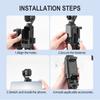 Phone Bracket Teleprompter Stand Grip For Pocket 3 Camera Stabilization Gimbal Teleprompter Mount Accessory