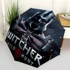 The Witcher, Wild Hunt Automatic Opening and Closing, 8 Rib Structure Portable Umbrella, Suitable for Men and Women In All Seasons  Perfect