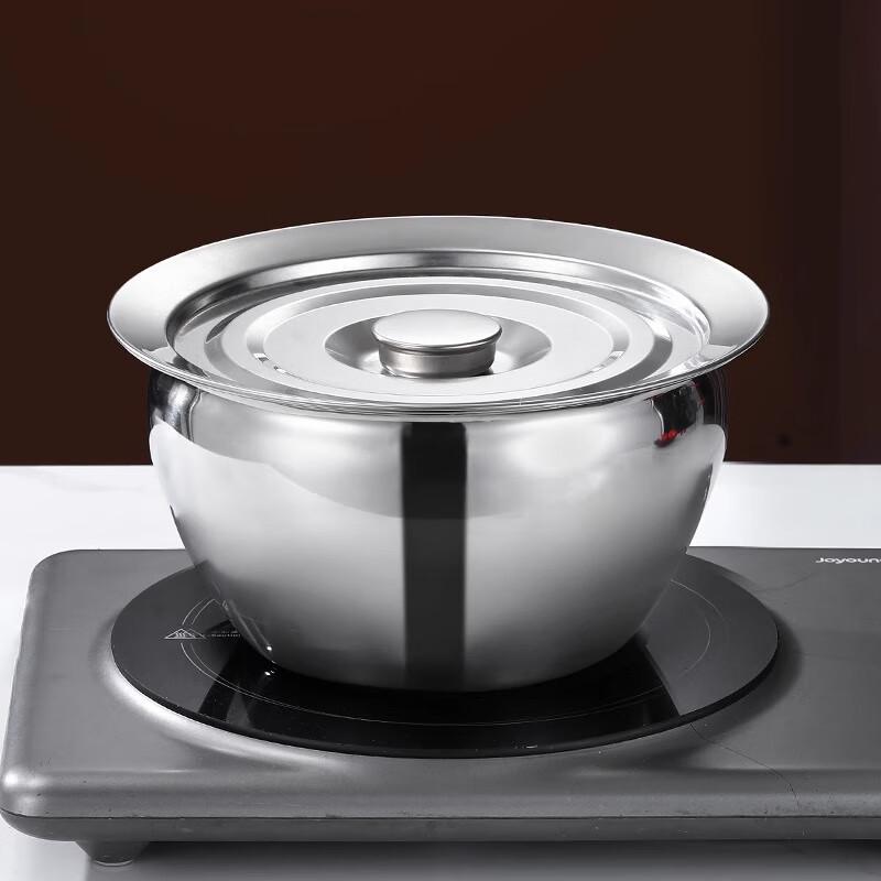 304 Stainless Steel Oil Skimmer Pot & Fine Mesh Strainer Set
