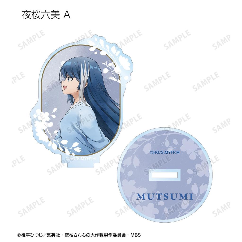 TV anime Great Operation Yozakura Newly drawn Ayumi version Trading acrylic stand BOX of 16 "The Family"