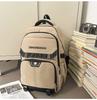 Schoolbag Korean ins new high-value retro fresh trendy cool niche design backpack couple lightweight travel backpack