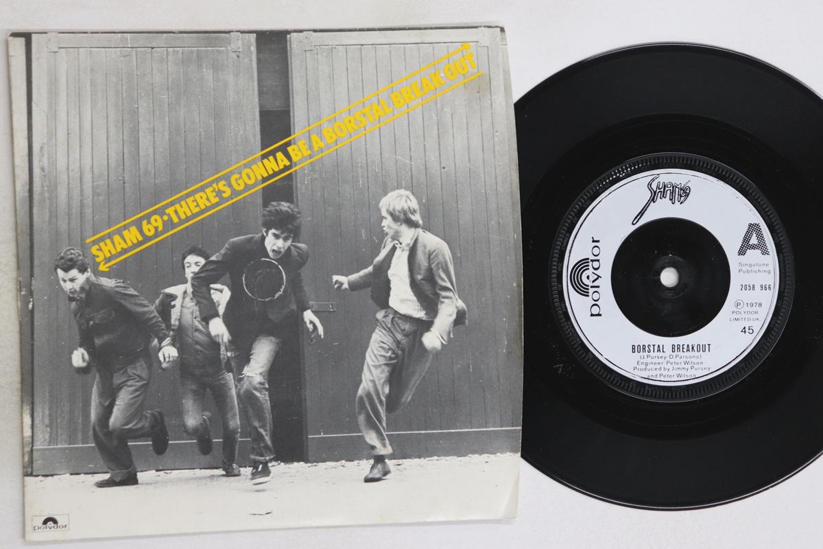 

7inch Record SHAM 69 - There s Gonna Be A Borstal Break-ou 2058966 POLYDOR 1978 UK Rock Used