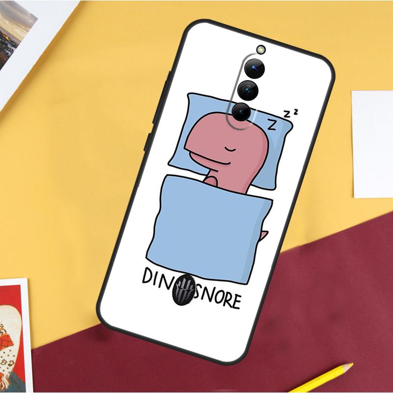 Fun Dinosaur Pattern Dino Case For ZTE Nubia Red Magic 10 Air 5G 6R 6 7 6S 7S Pro 8S 9S 10S 8 9 10 11 Pro Plus Cover