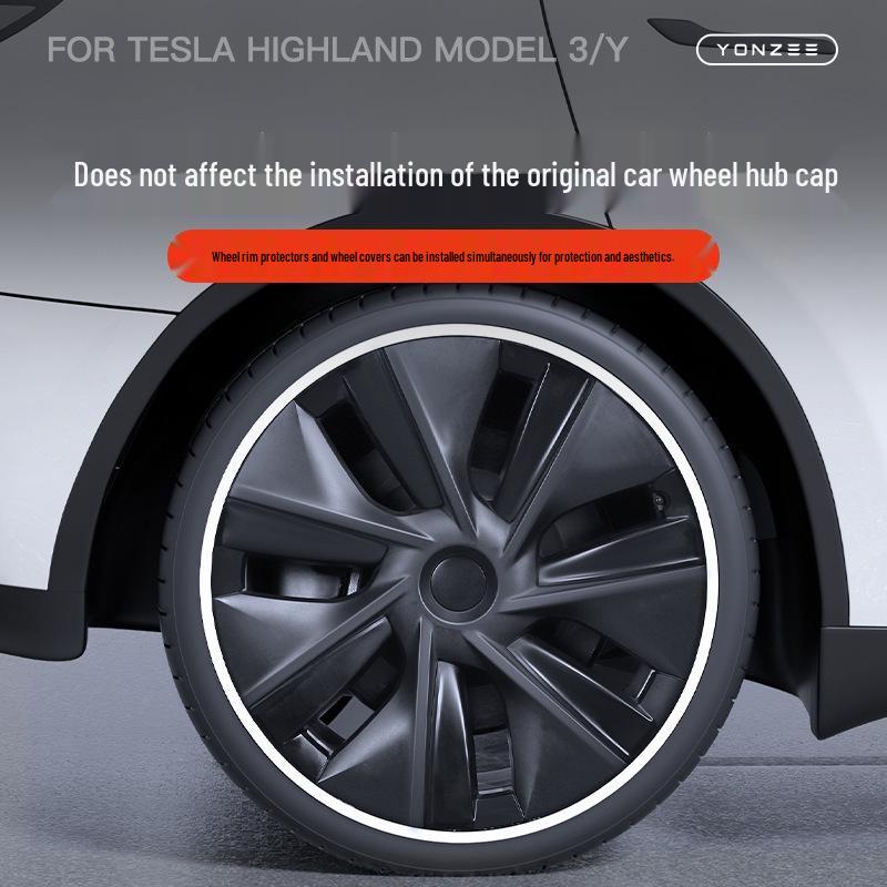 Acessórios Protetor de Anel de Cubo de Roda 19" 20" para Tesla Model 3/Y