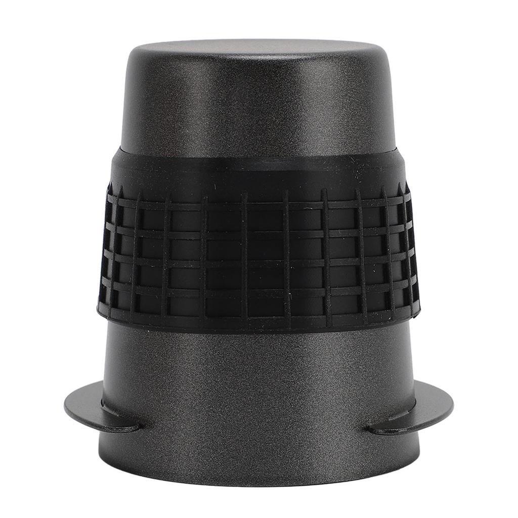 Dosing Cup Stainless Steel Coffee Powder Catcher Mug with Puck Screen for Coffee Maker Black 58mm /