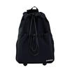 Schoolbag Mountain Leisure Travel Backpack Outdoor Sports Mountaineering Backpack Light Drawstring Washed Nylon School Bag
