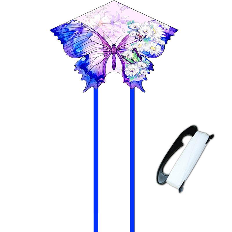Beautiful Butterfly Kite For Kids Adults Large Kite With Long Tail Easy To Fly For Outdoor Beach Park Activities