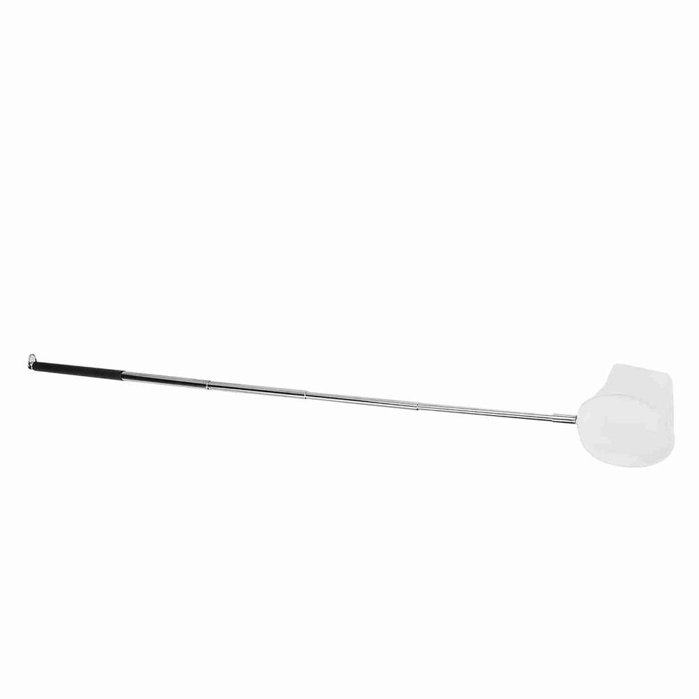 Stainless Steel Handle Adjustable Fishing Net Square Shape Round Shape Expandable Fishing Net Extendable Handle Black