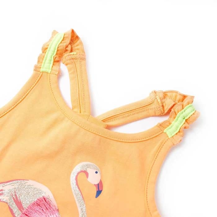 Débardeur pour enfants orange vif 92/104/116/128/140
