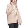Adidas Logo Hooded Jacket Women Jackets Pink H07386