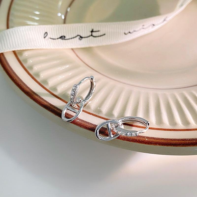 

Персонализированные серьги-пуговицы в виде свиного носа для женщин, модные, милые и стильные, легкие, роскошные, высококачественные серьги