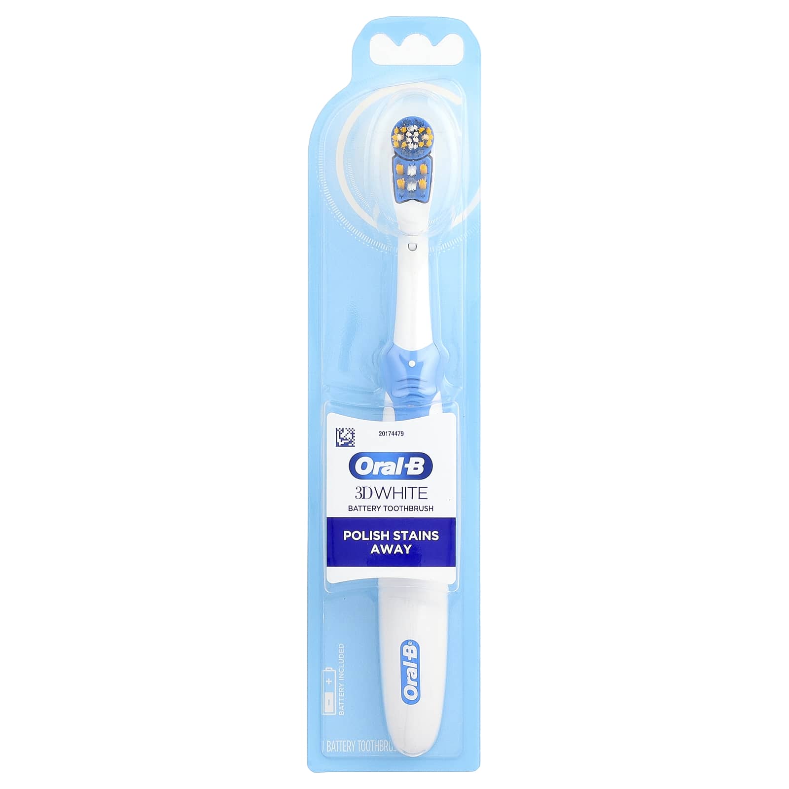 

Oral-B, 3D White, Electric Toothbrush, 1 Toothbrush