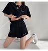 Summer 2025 Women's Sporty Two-Piece Set: Fashionable Shorts & Short-Sleeve Tee for a Versatile, Relaxed Look
