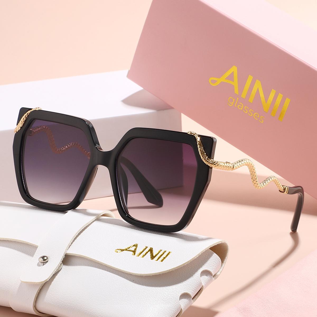 European and American retro style Y2K unisex fashionable sunglasses for summer sun shading, sun protection, UV protection, light