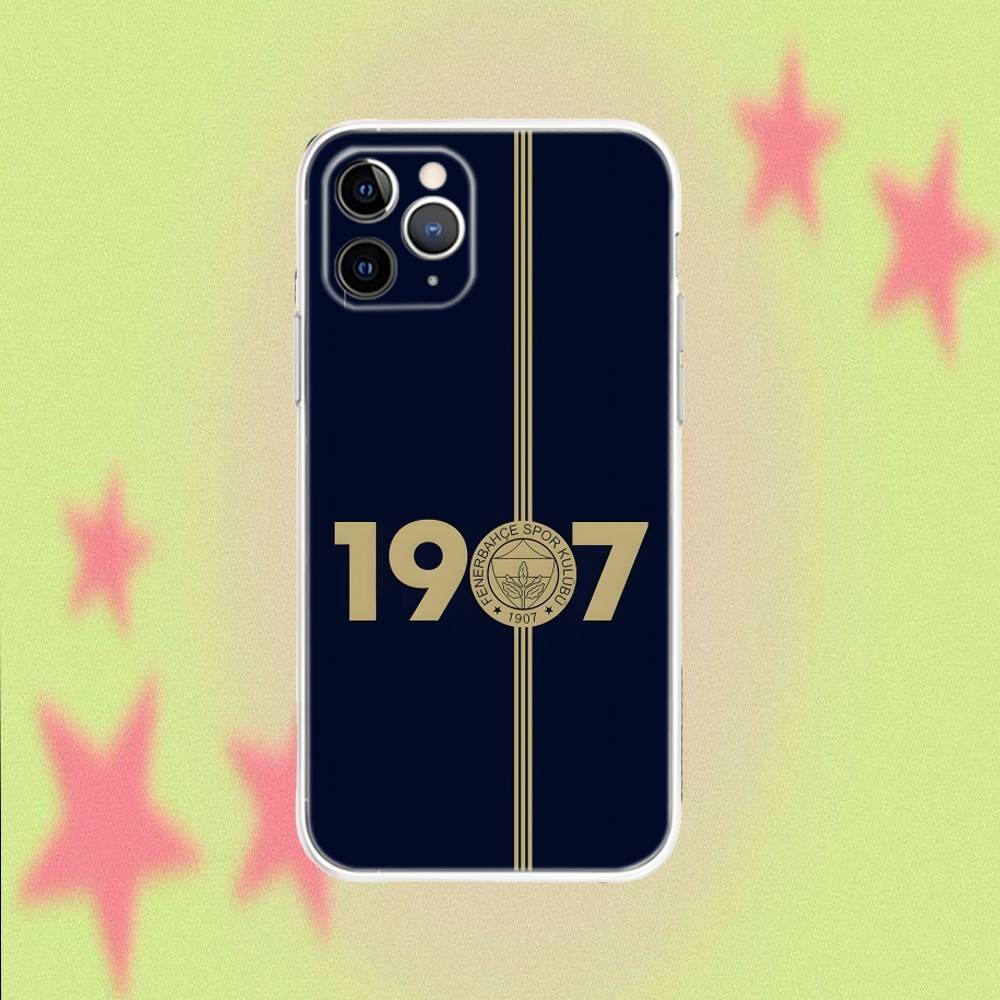 Türkei F-F FenerbahceS-E Für iPhone 17,16,15,14,13,12,11,Air,X,XR,Pro,Max,Plus Transparent Klares Cover