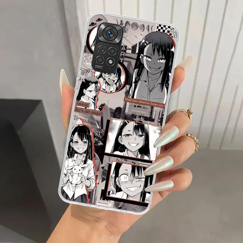 Nagatoro San Anime Aesthetic Phone Case for Xiaomi Redmi Note 14 13 12S 12 11S 11 Pro Plus 11T 11E 10S 9 9S Soft Funda Print She