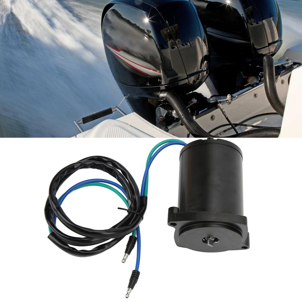 430‑22011 Outboard Tilt Trim Motor 828708T 12V Reversible Steel Alloy for 135HP 150HP 175HP 200HP