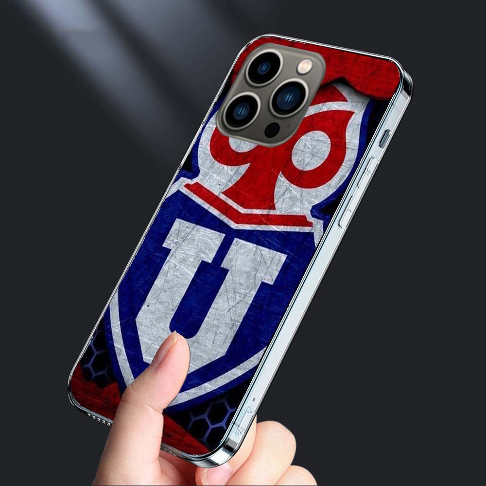

Fondo U. De Chile LOGO Phone Case For Iphone 16E 15 Pro 14 Plus 17E 16 17 Pro Max Air 11 12 13 Mini Shockproof Capa Cute Cove iPhone 13
