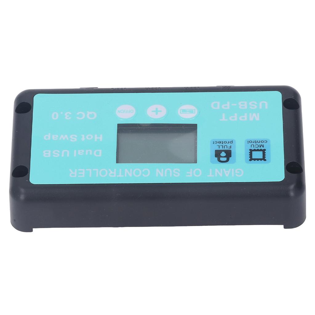 12V 24V MPPT Solar Charge Controller Professional USB PD QC3.0 Solar Panel Regulator with LCD