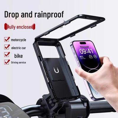 2025 Waterproof Electric Vehicle Phone Mount for Motorcycle & Bicycle Navigation