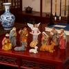 Christmas Nativity Set Christmas Decorations Religious Jesus Figurines Manger Small Figurines Nativity Scene Holiday Decor