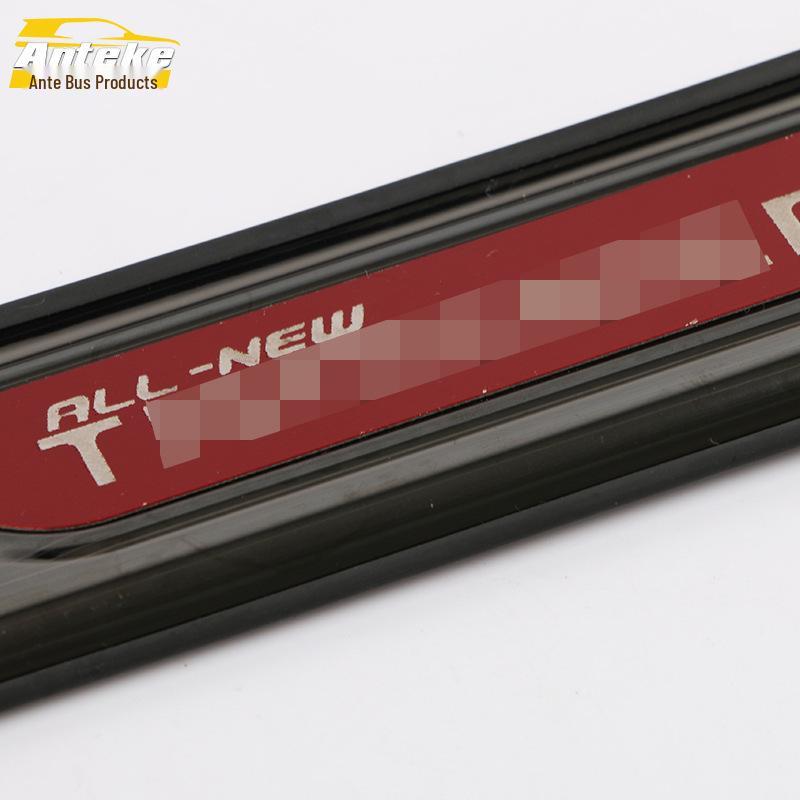Trax Rear Guard Plate: Anti-Scratch Collision Sticker for Trunk Protection, Fits 19 Models