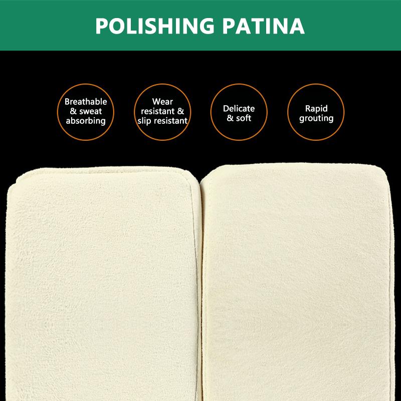 SEAMETAL Chamois Suede 3PCS Car Cleaning Sponge Demister Block Washing Cleaner Car Buffer Polisher Waxing Tools